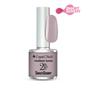 Crystal Nails 2S SmartGummy Rubber Base Gel - NR43 Antique Rose 8ml főképe